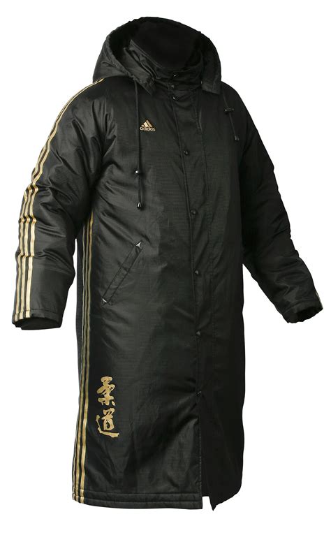 mens adidas original coach jacket|Adidas long puffer jacket.